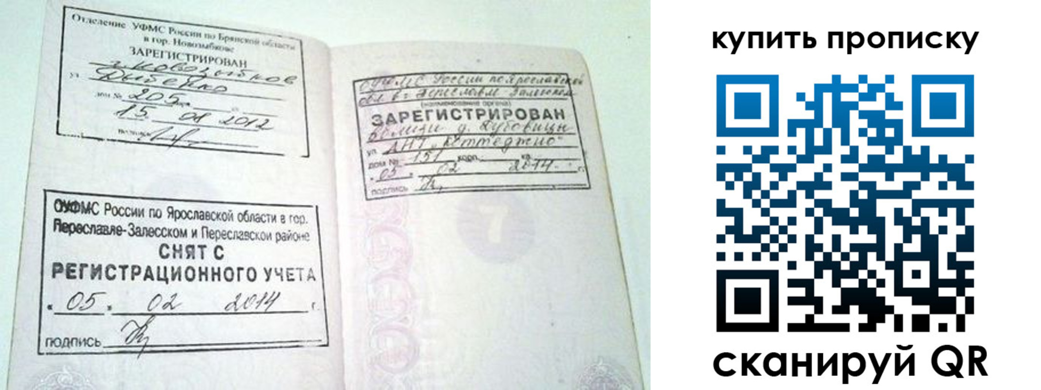 прописка ребенка в Снежногорске